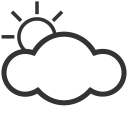 Partial Cloud Icon