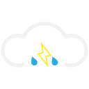 Rain Thunder Icon
